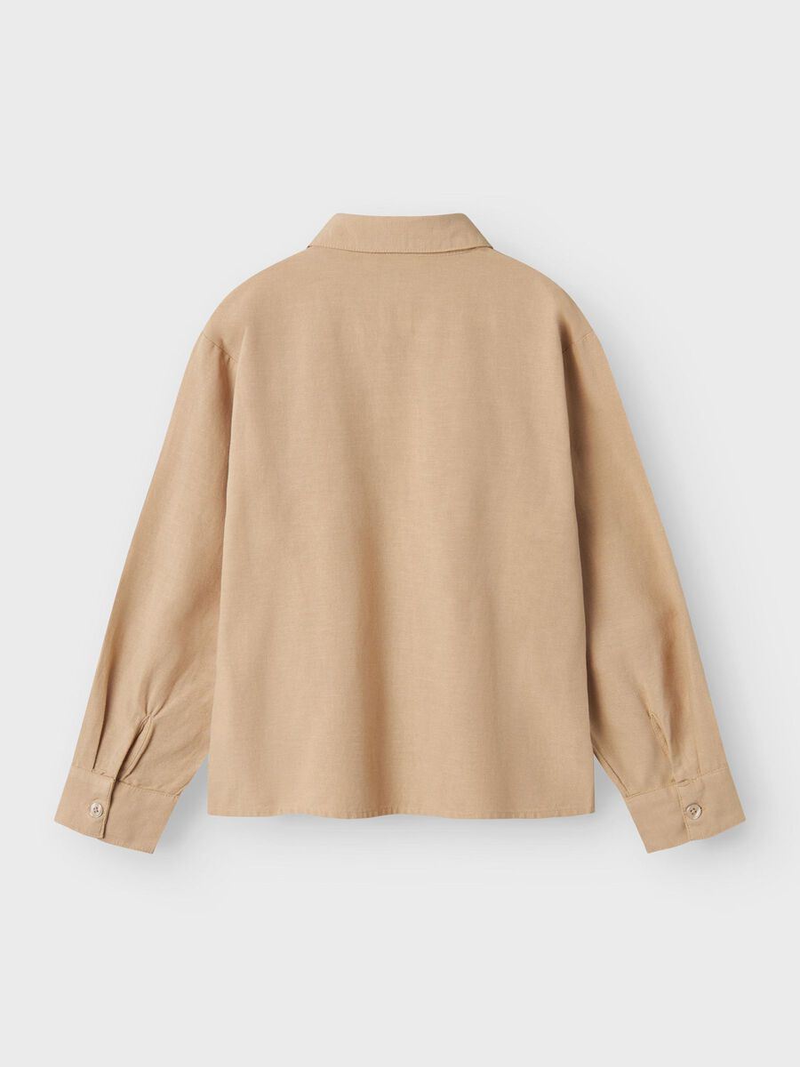 LANGE MOUWEN OVERHEMD