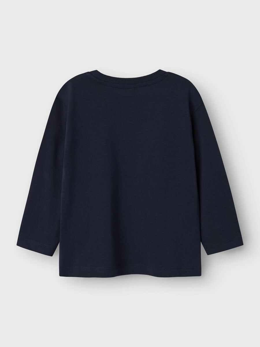 REGULAR FIT TOP MET LANGE MOUWEN