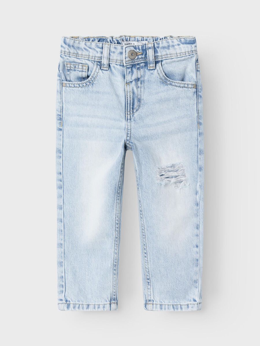 TAPERED FIT JEANS