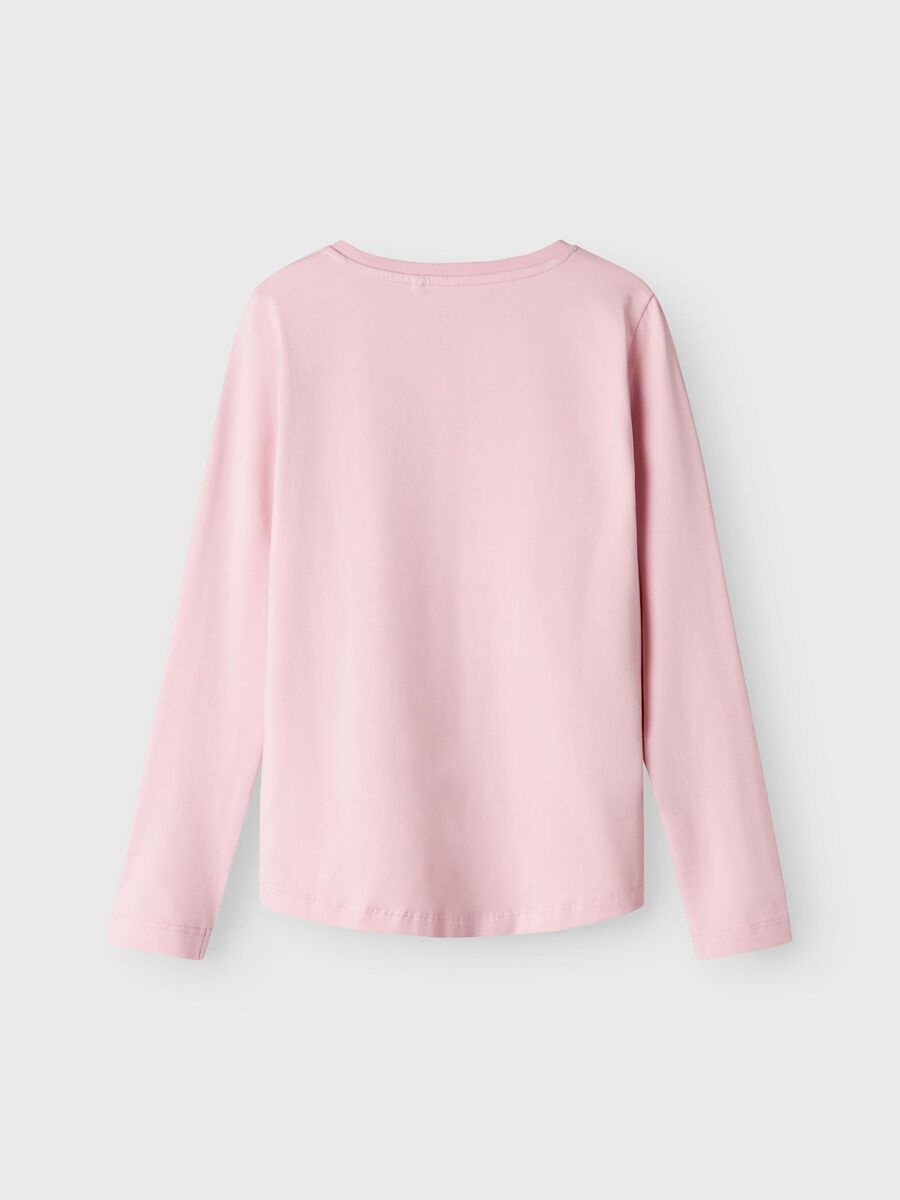 REGULAR FIT TOP MET LANGE MOUWEN