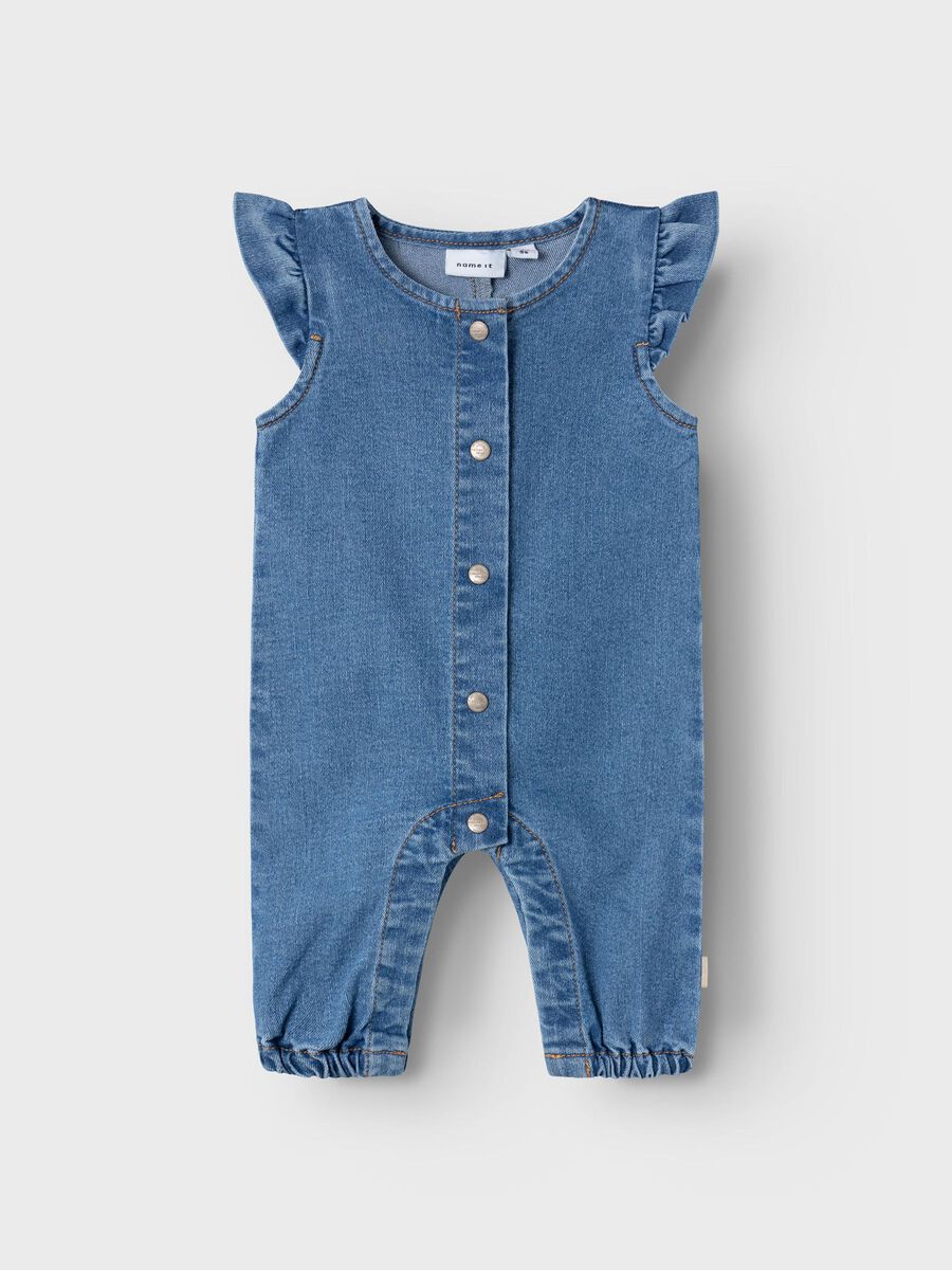 DENIM PLAYSUIT