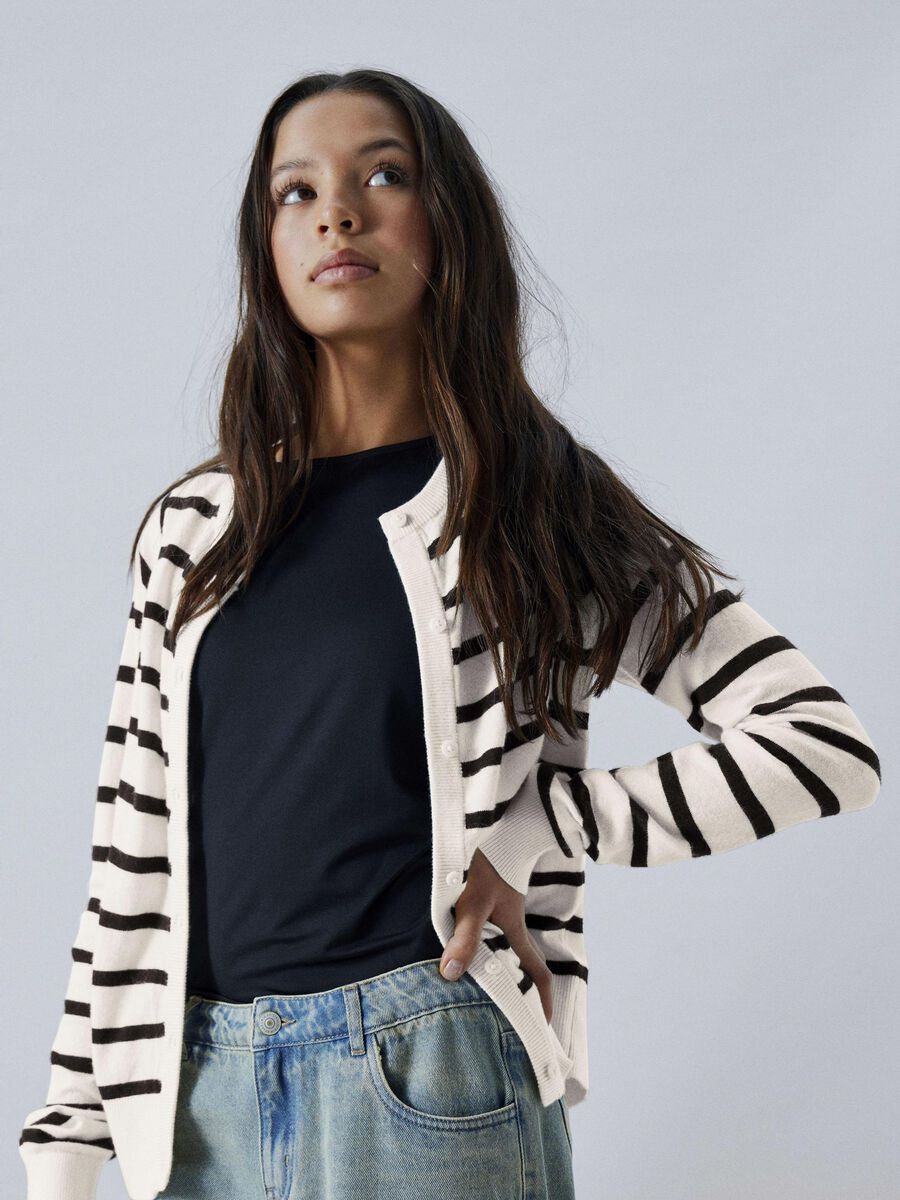 LANGE MOUWEN GEBREID VEST