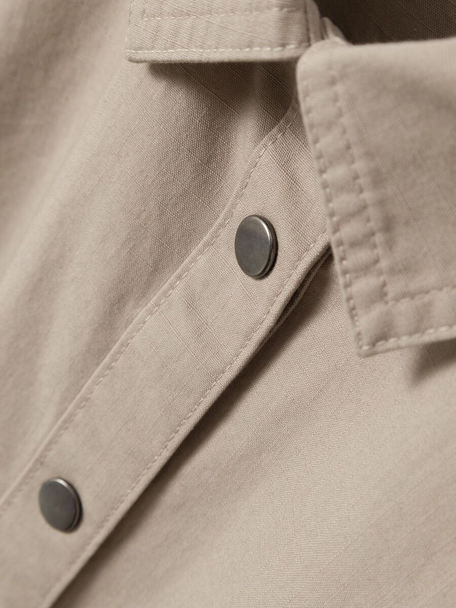 LANGE MOUWEN OVERSHIRT