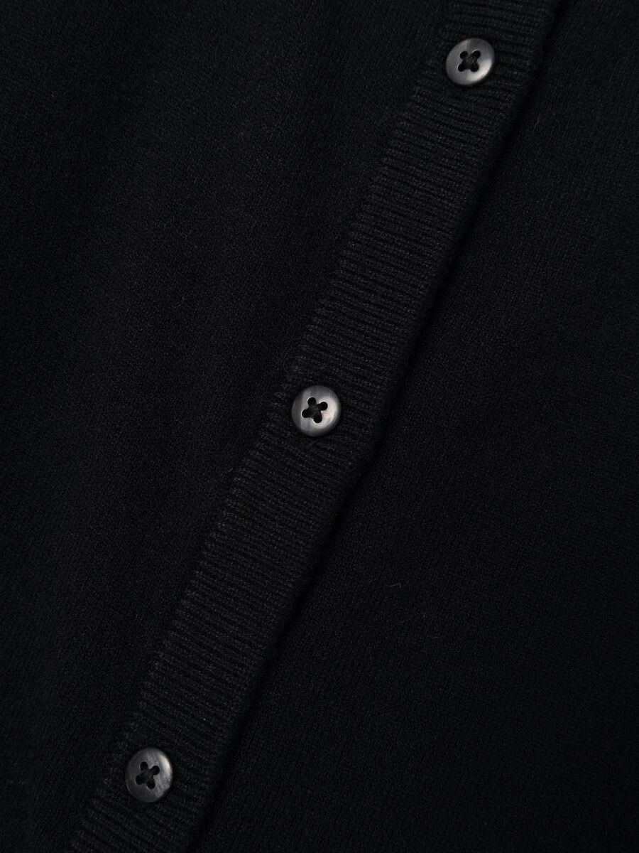 LANGE MOUWEN GEBREID VEST