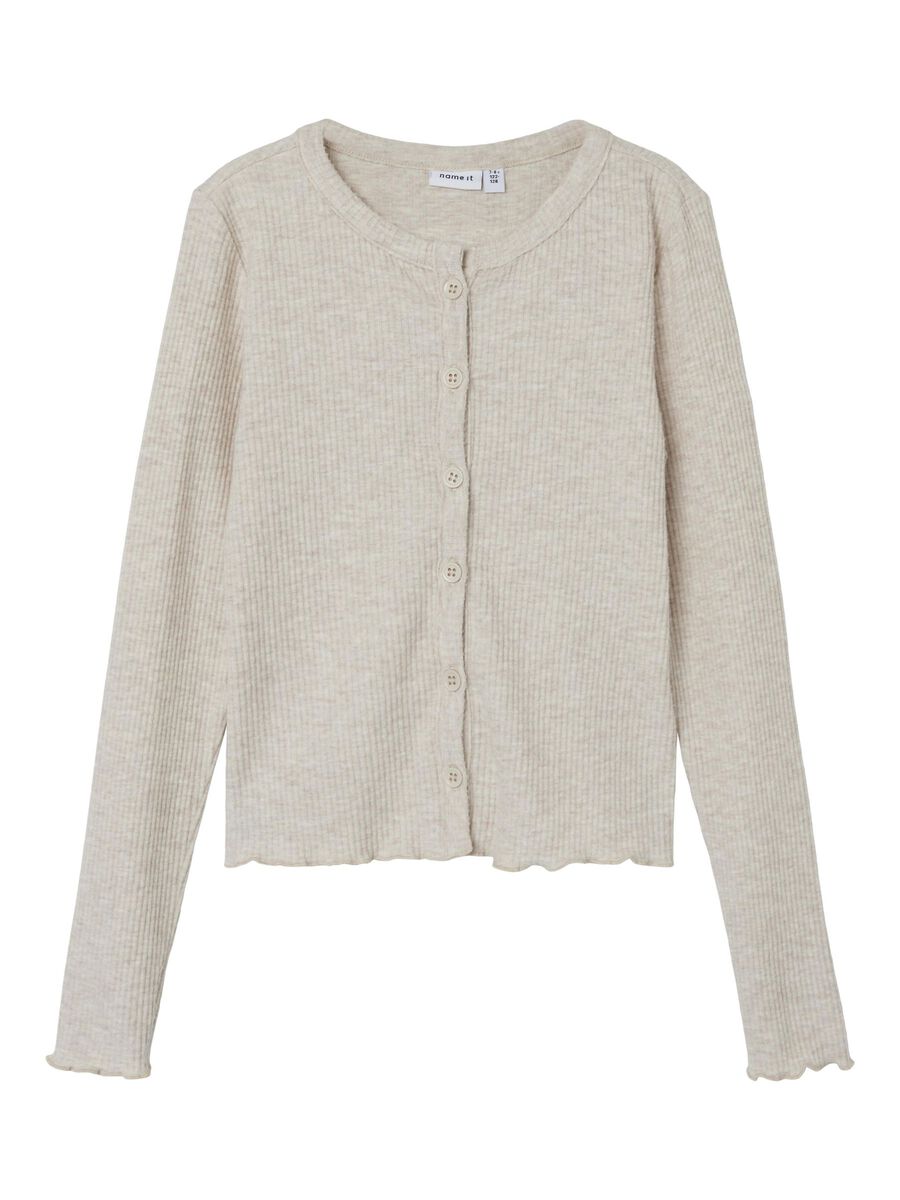 LANGE MOUWEN GEBREID VEST