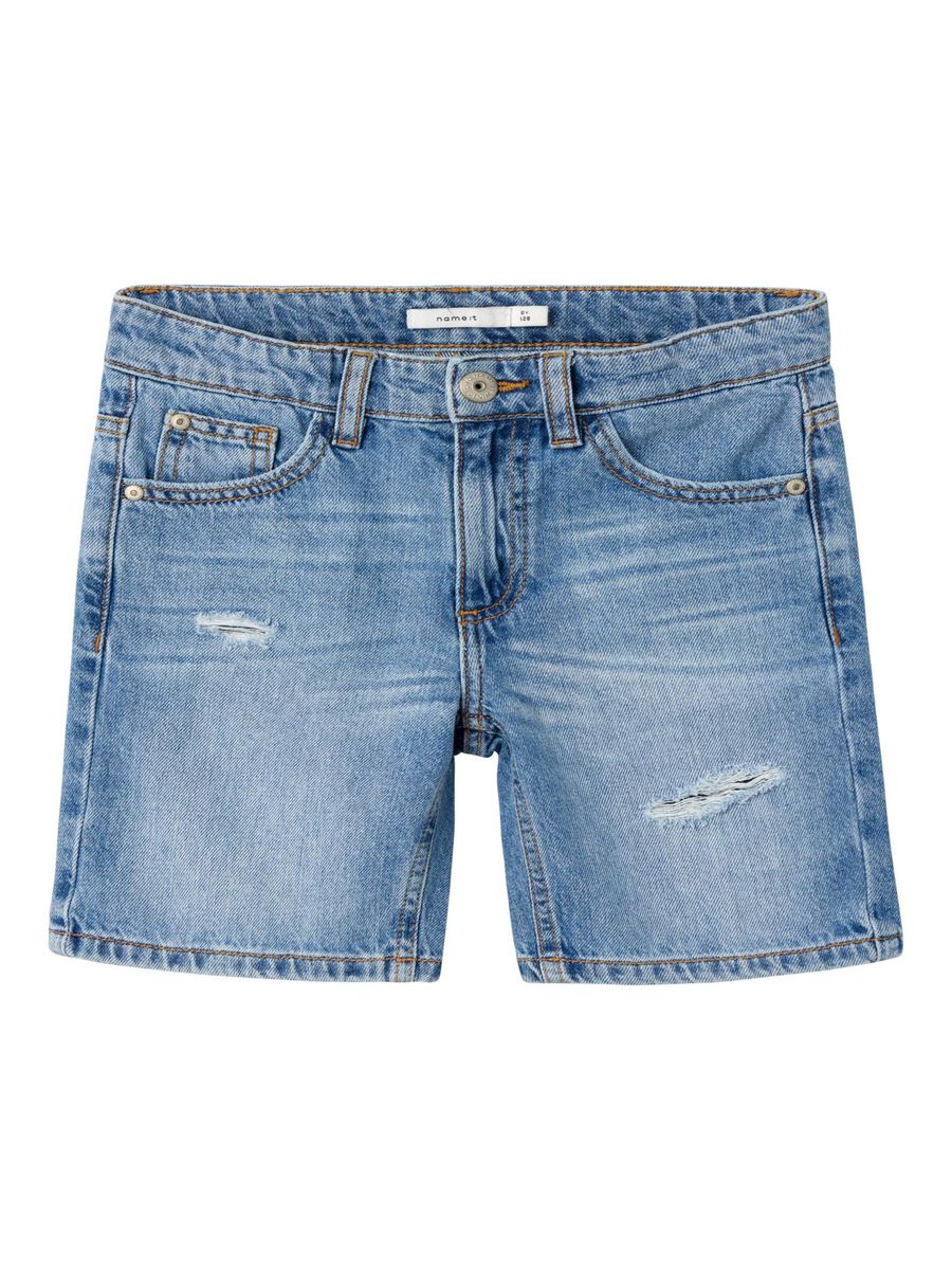 LOOSE FIT DENIM SHORT