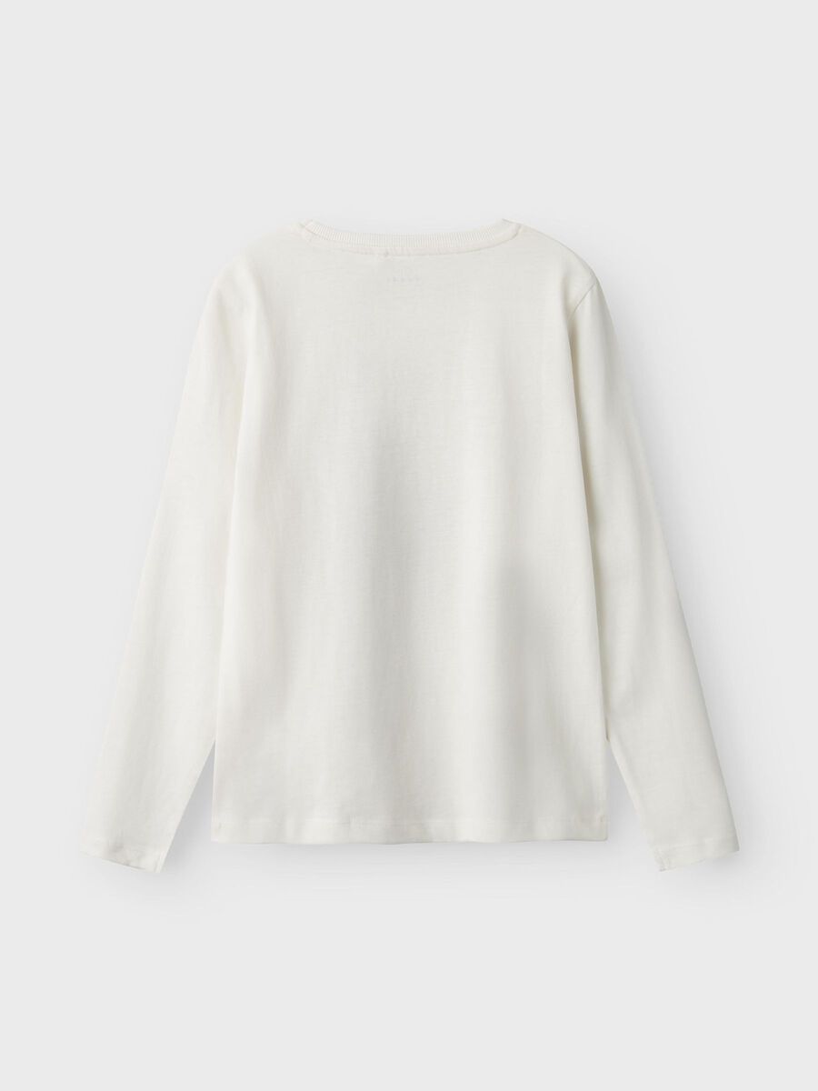 REGULAR FIT TOP MET LANGE MOUWEN