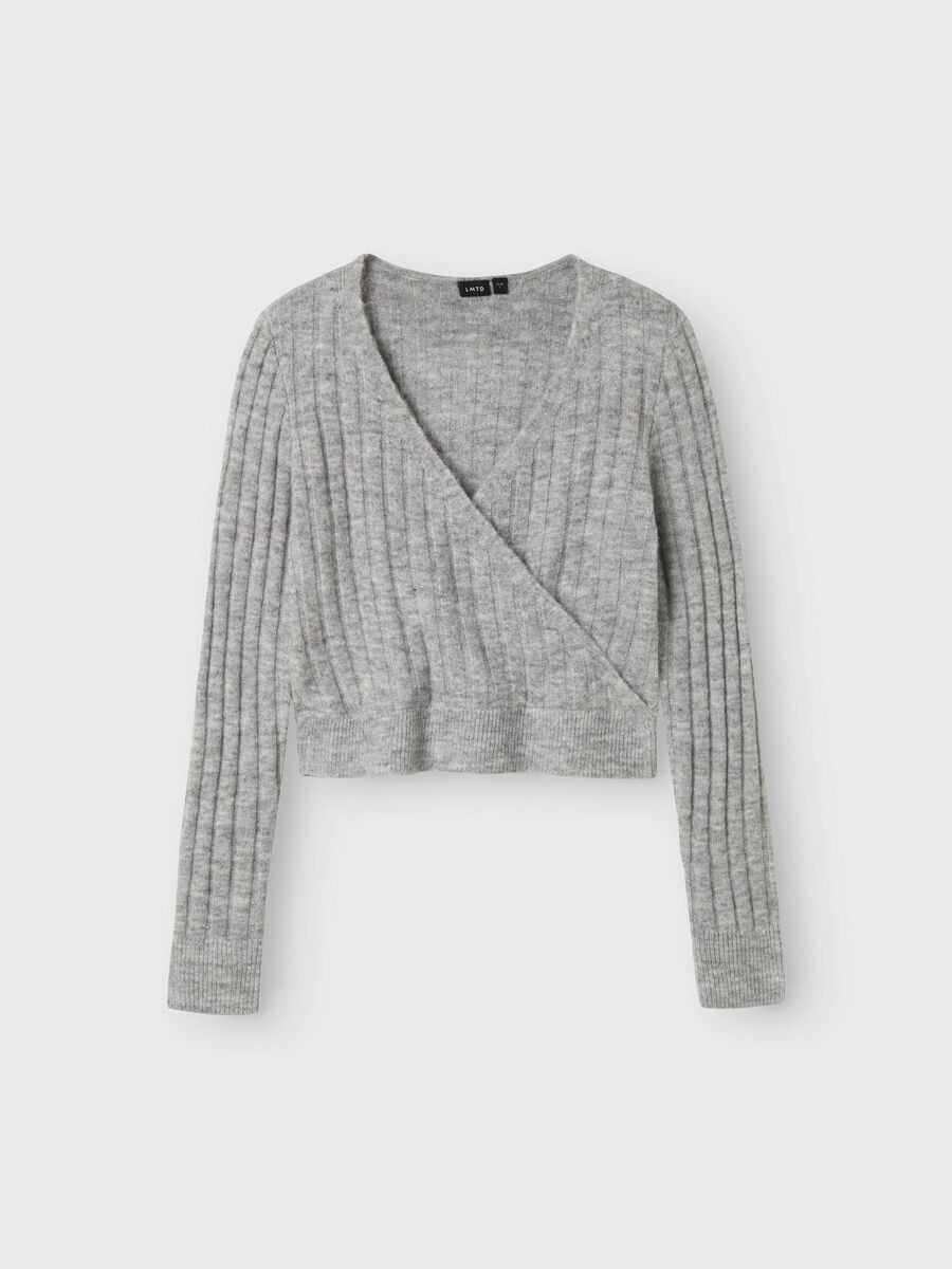 CROPPED GEBREIDE TRUI