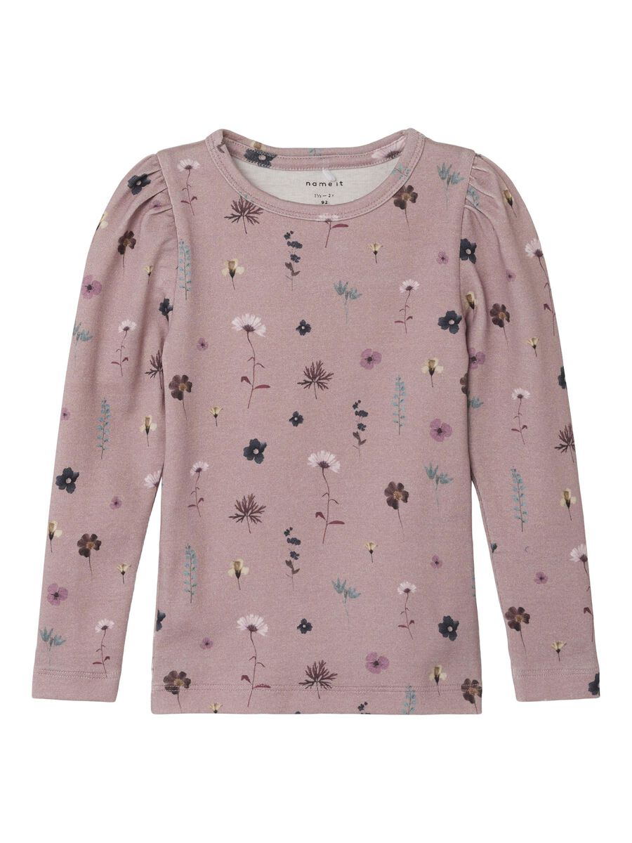 SLIM FIT TOP MET LANGE MOUWEN