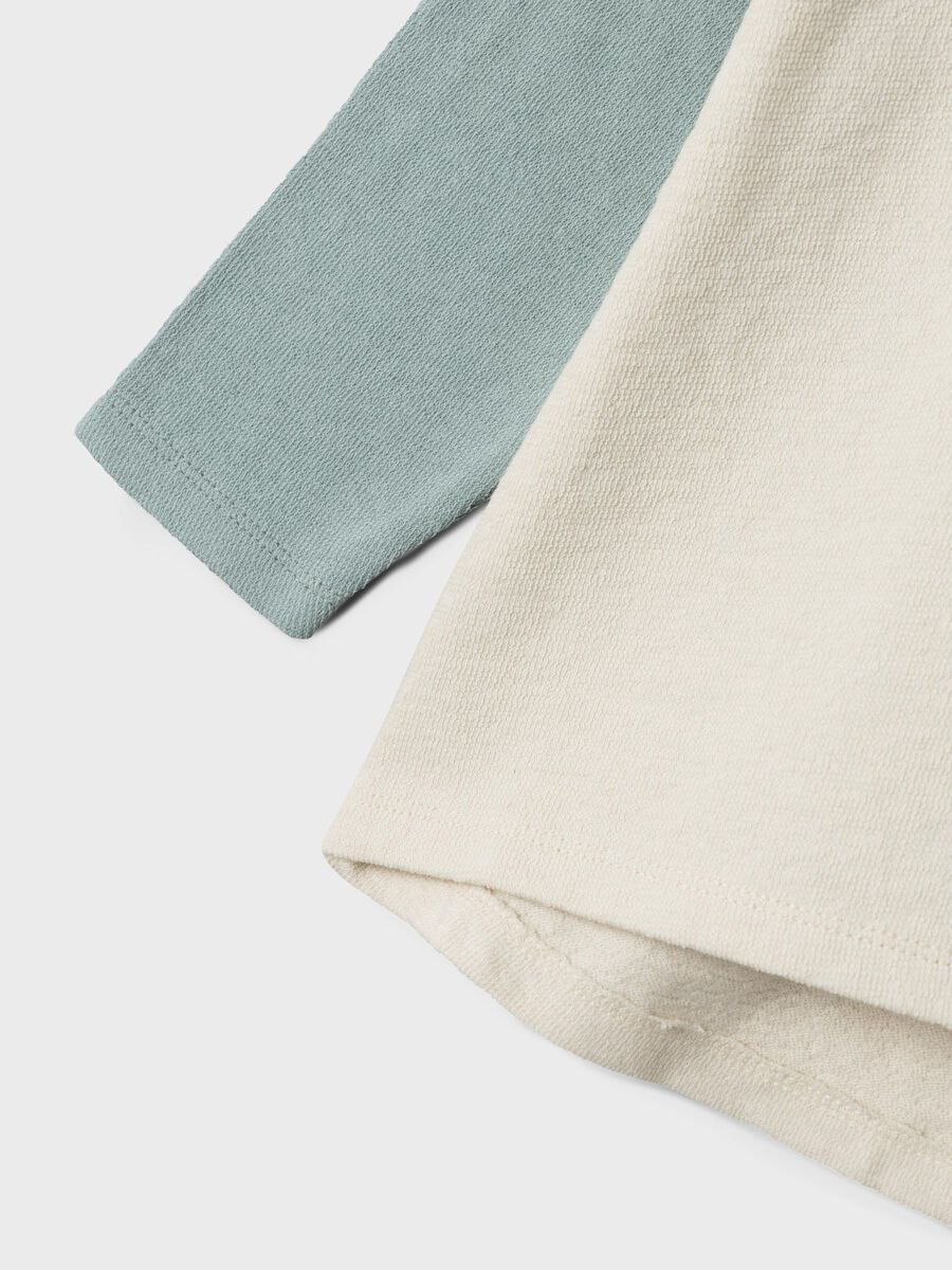 BIOLOGISCH KATOEN TOP MET LANGE MOUWEN