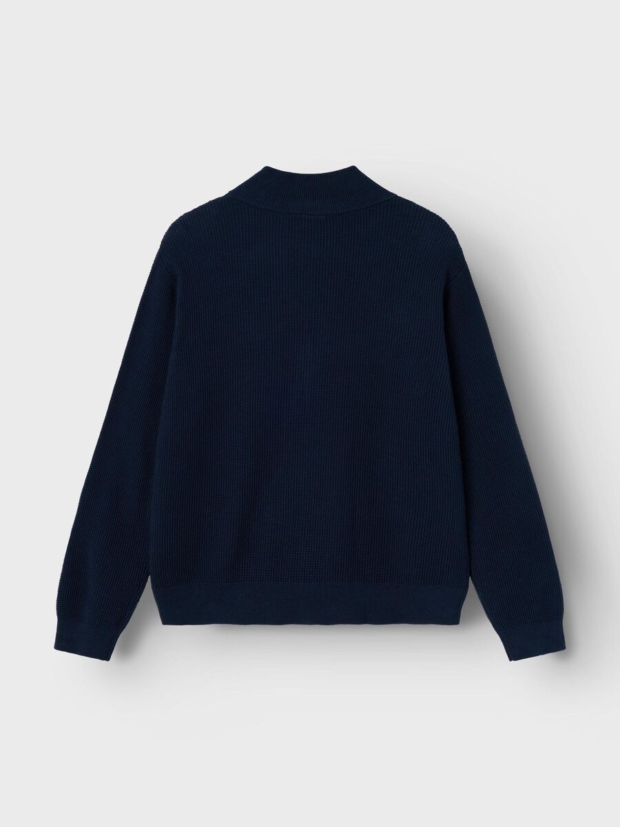 REGULAR FIT GEBREID VEST