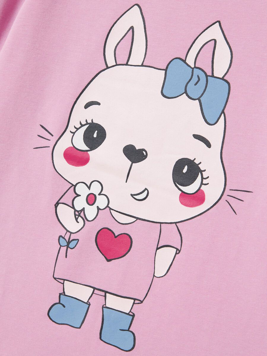 PRINT TOP MET LANGE MOUWEN