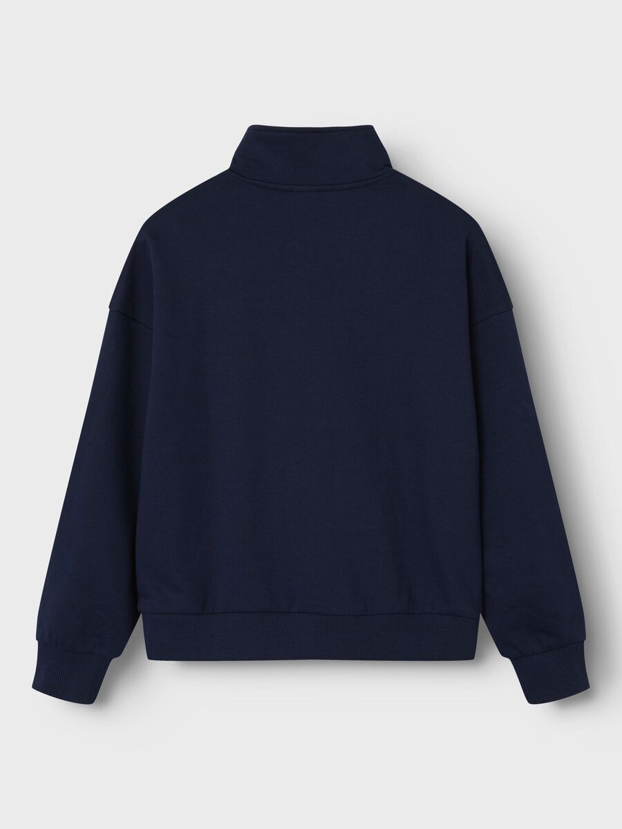 HALVE RITS SWEATSHIRT
