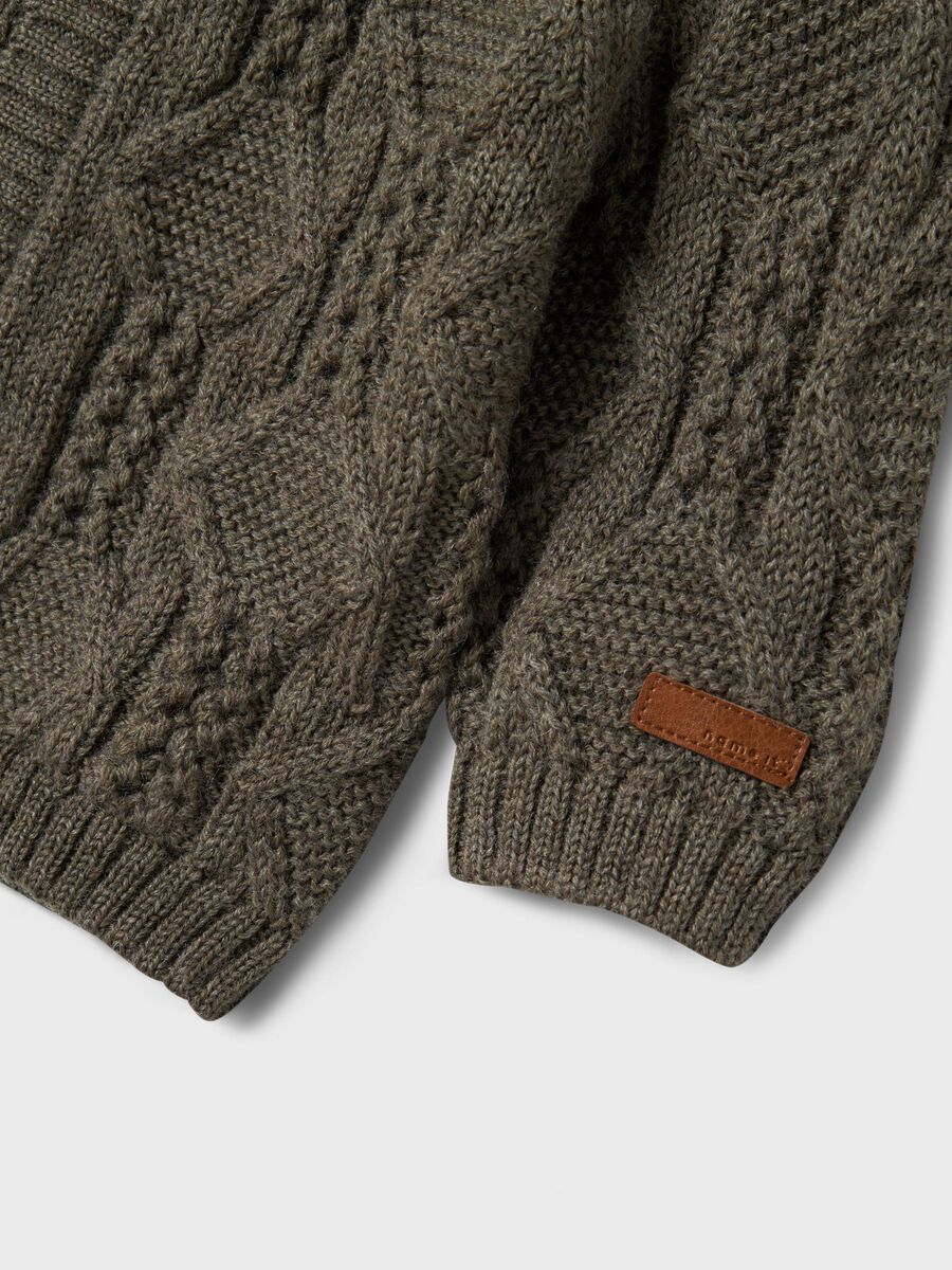 MERINOWOL GEBREID VEST