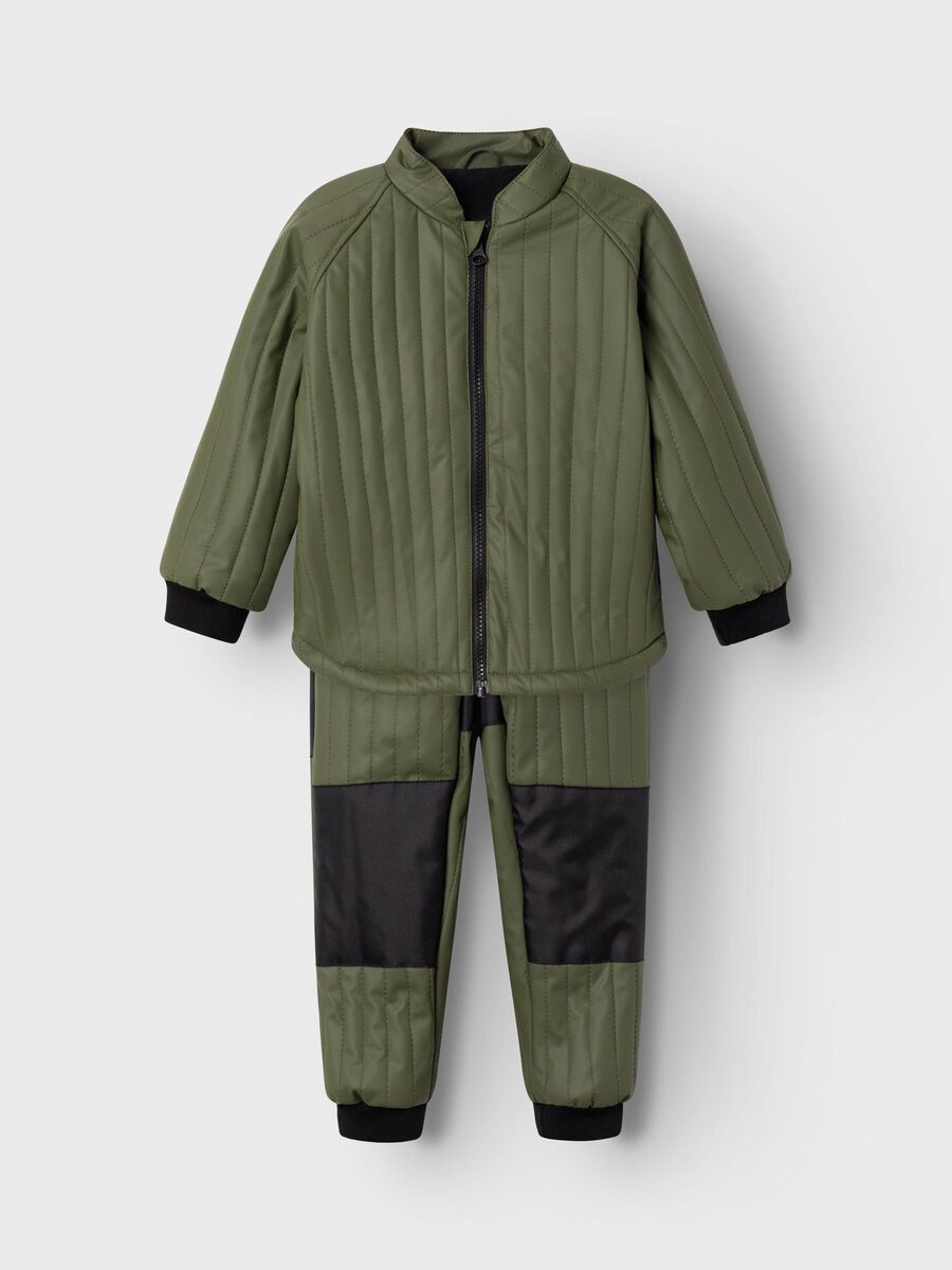 LANGE MOUWEN DOORGESTIKTE SET