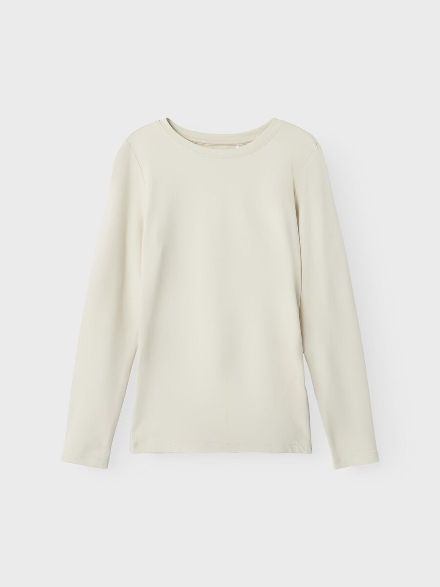 - SLIM TOP MET LANGE MOUWEN