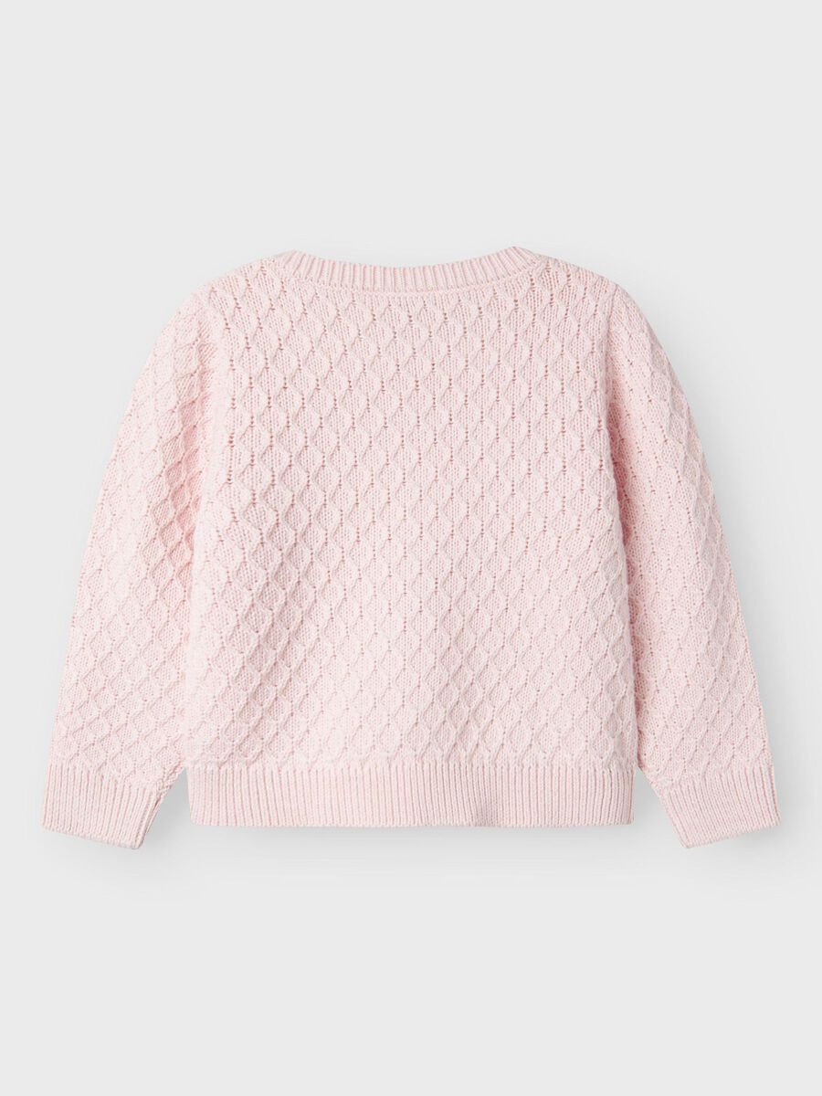 LANGE MOUWEN GEBREID VEST