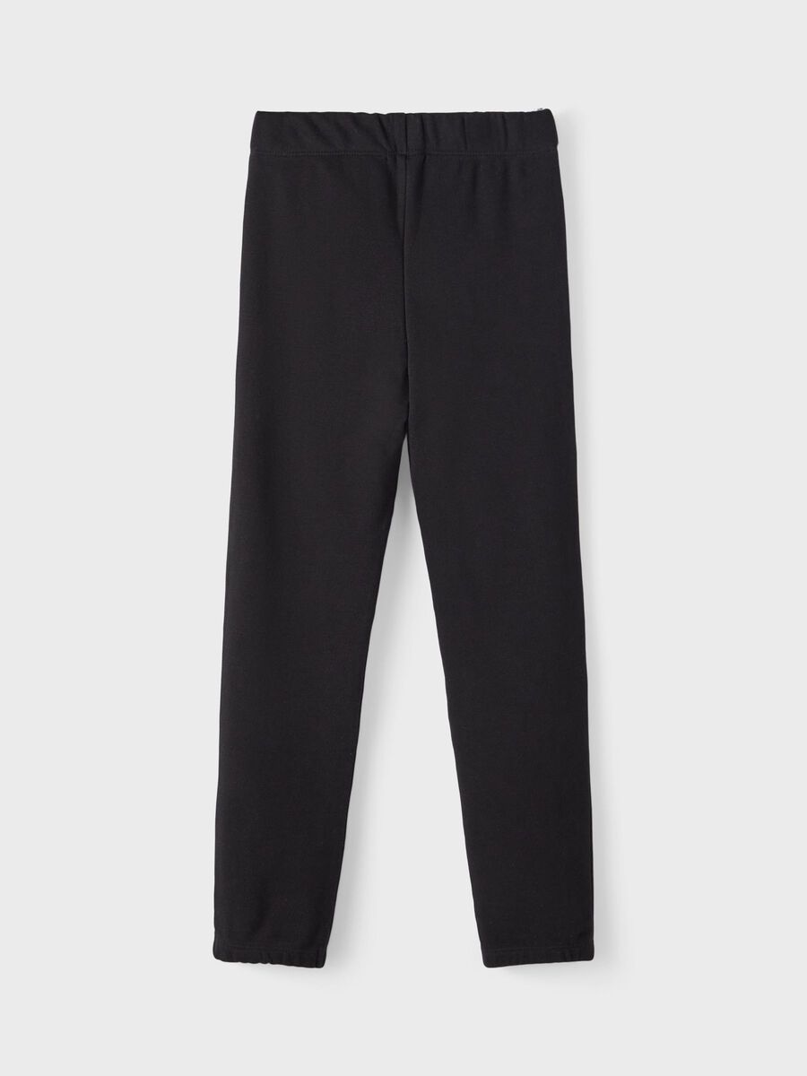 ZACHTE ELASTISCHE TAILLE SWEATPANTS