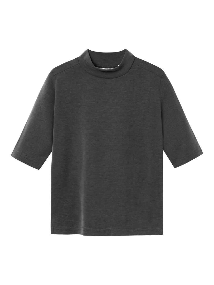 - HOGE KRAAG T-SHIRT