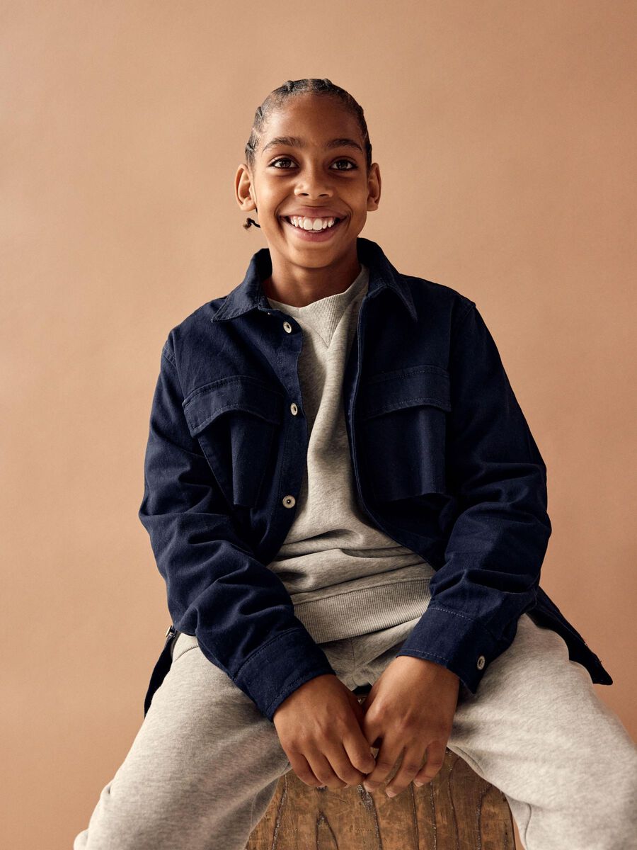 TYPE TWILL OVERSHIRT