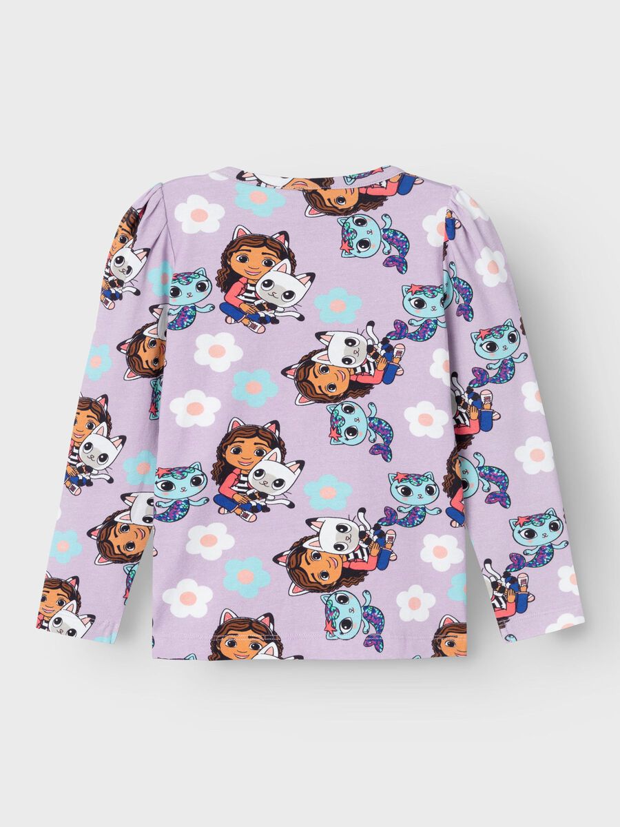 GABBY'S POPPENHUIS TOP MET LANGE MOUWEN