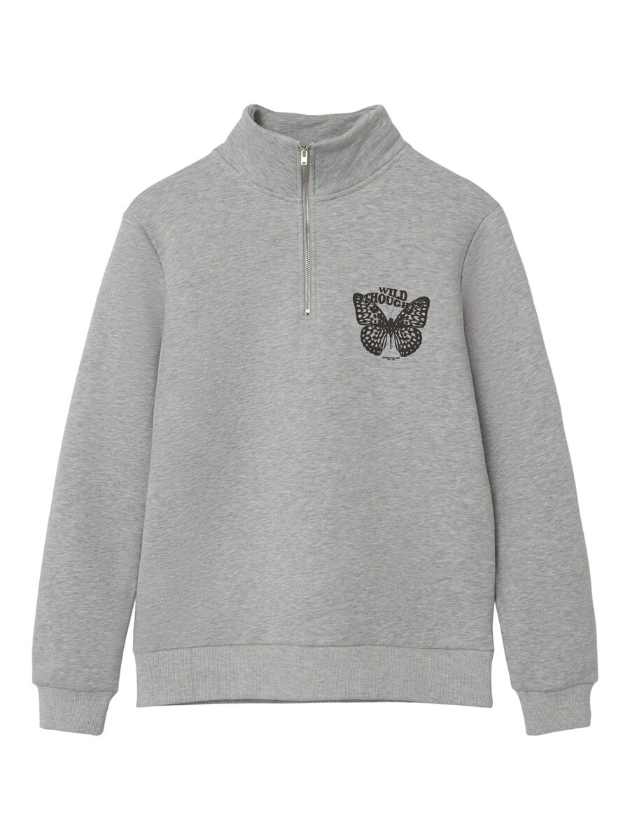 HALVE RITS SWEATSHIRT