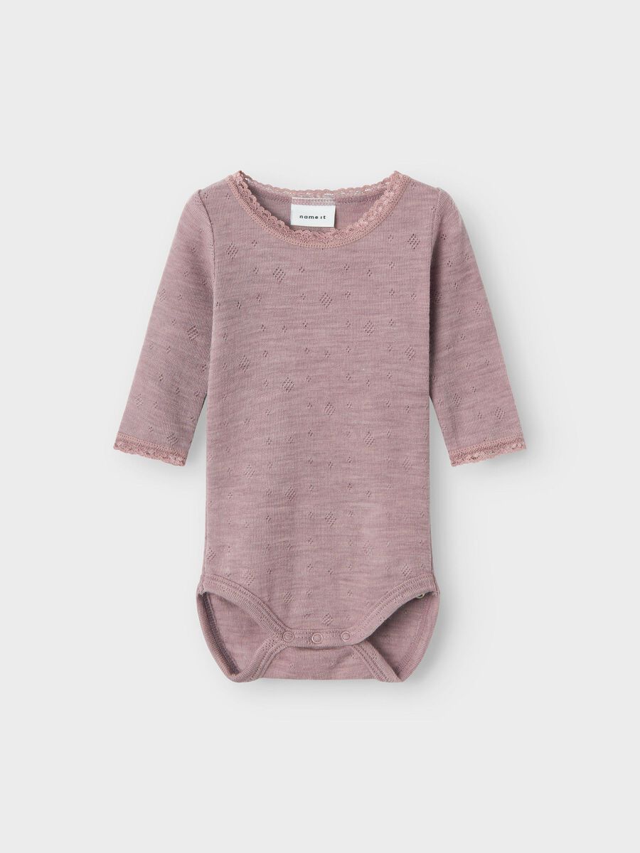 MERINO WOL ROMPER