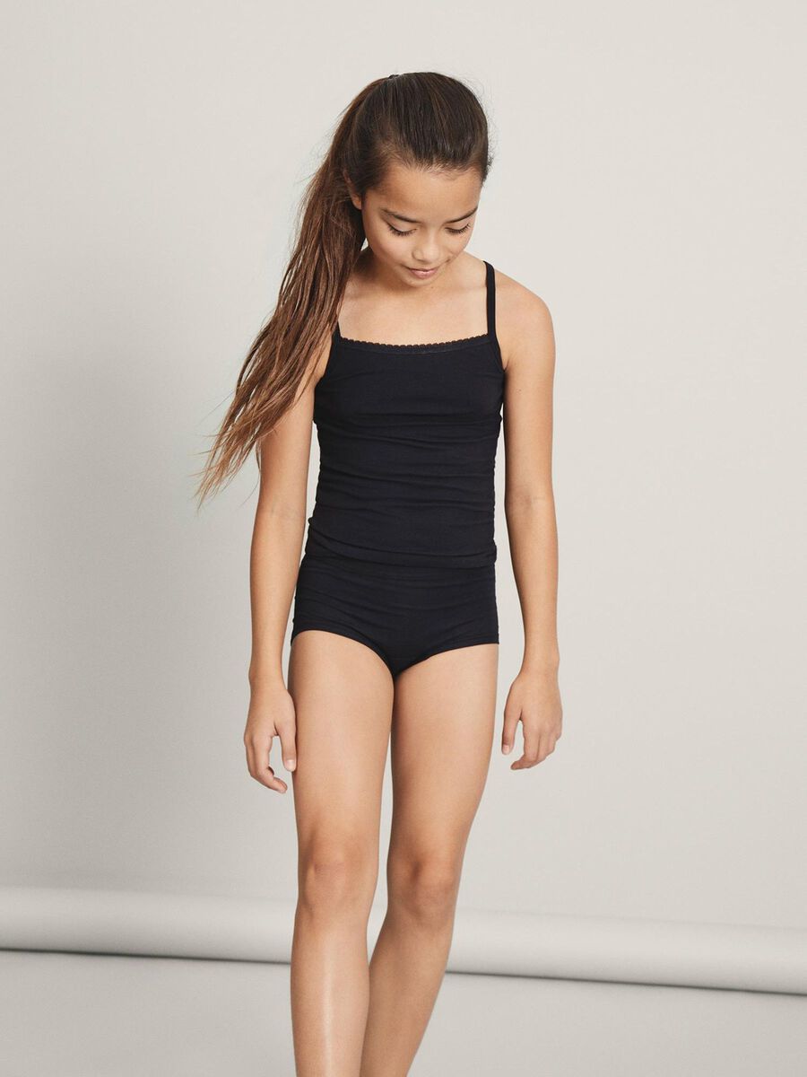 BASIC 2-PACK TOP MET BANDJES