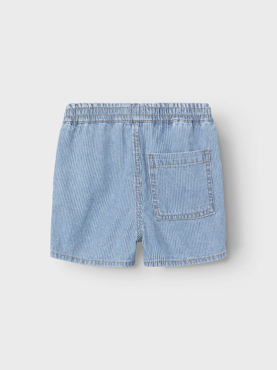 REGULAR FIT DENIM SHORT