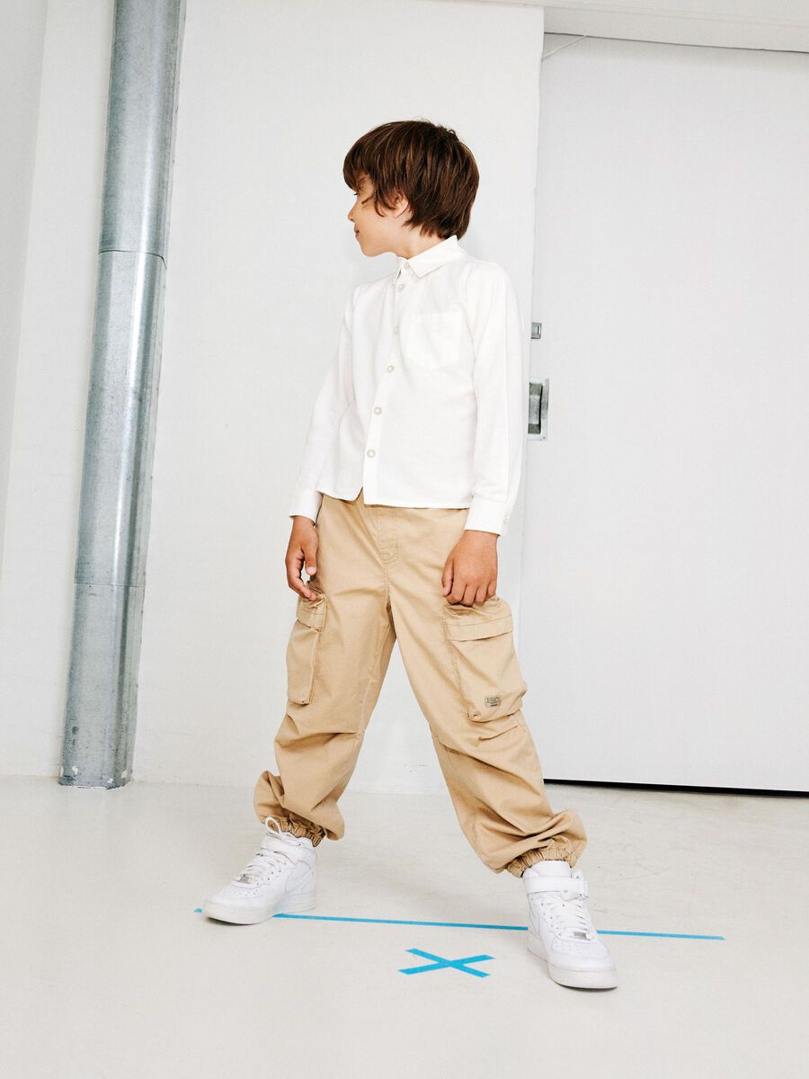 LANGE MOUWEN OVERHEMD