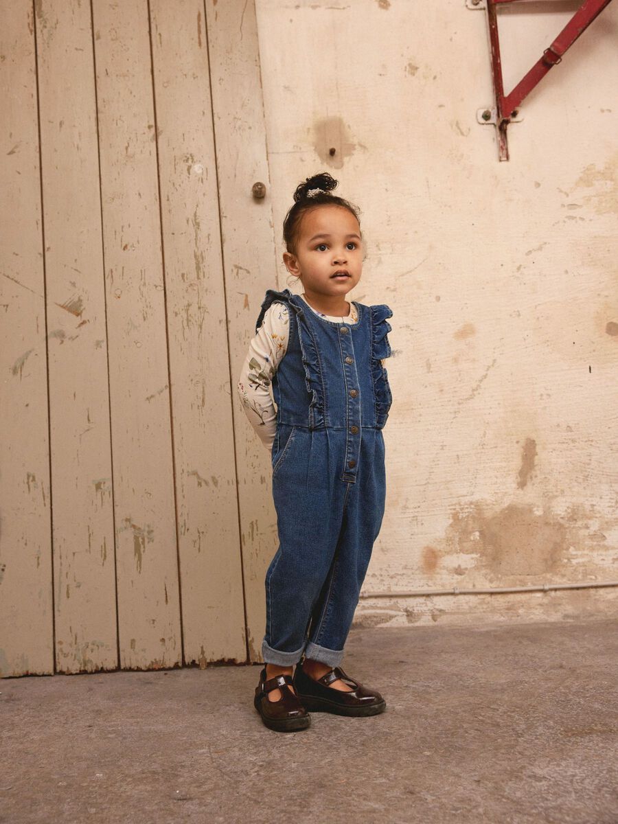 DENIM JUMPSUIT