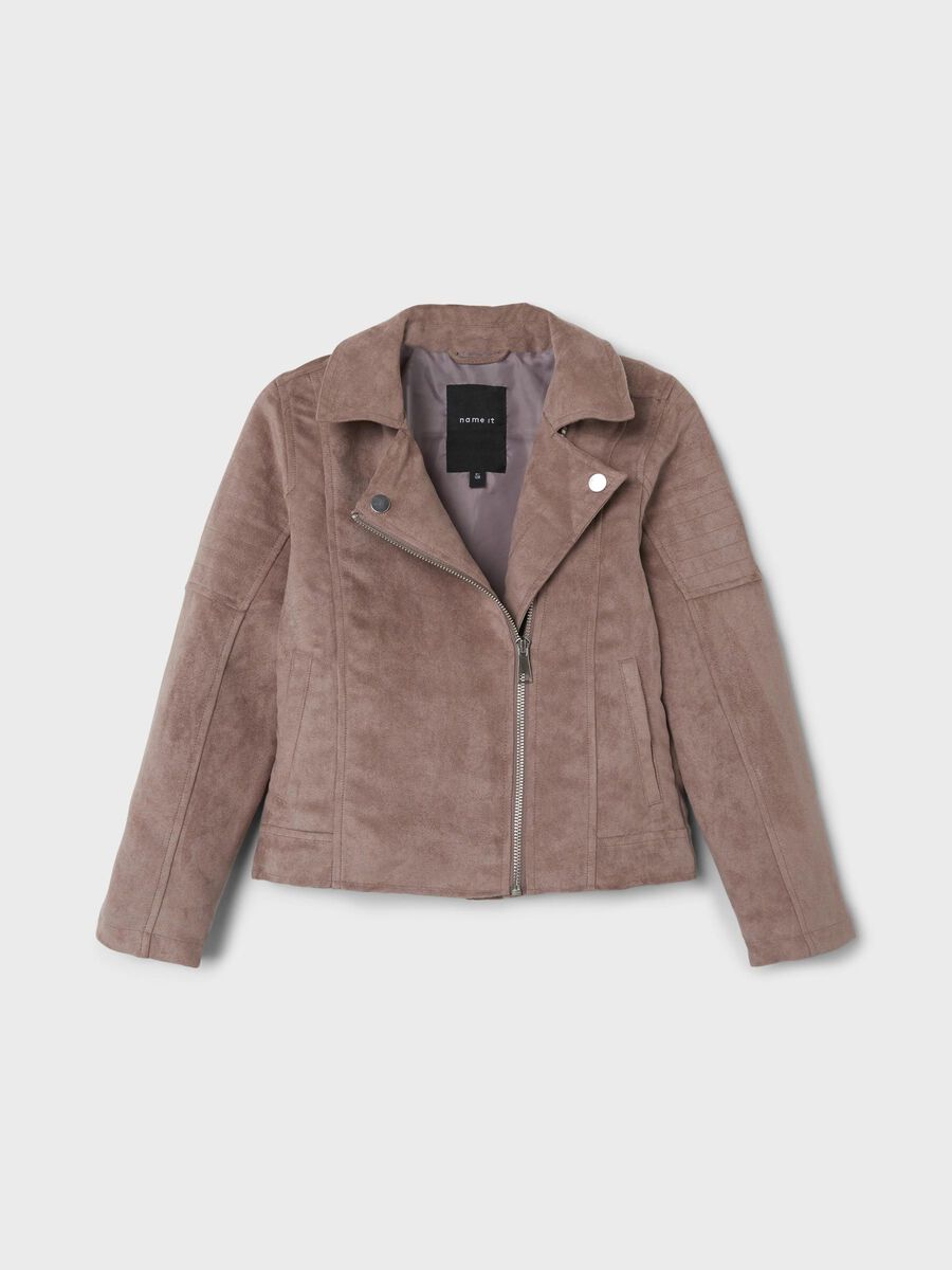 FAUX SUÈDE JAS