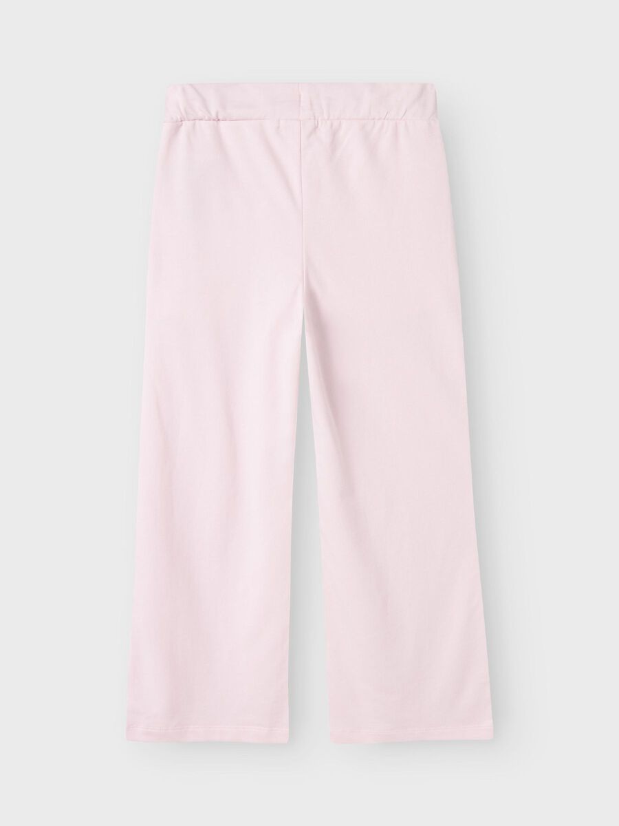 WIJDE PIJPEN SWEATPANTS