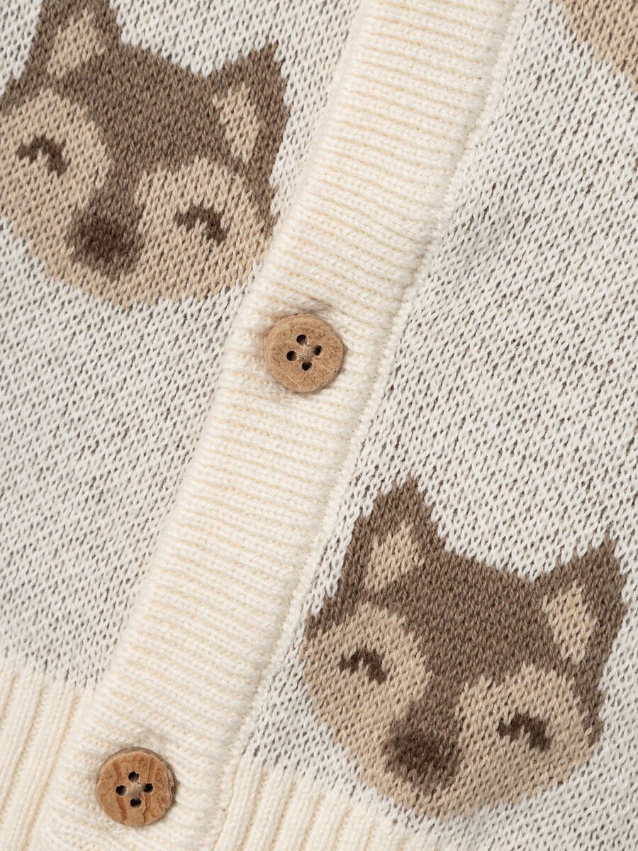 BIOLOGISCH KATOEN GEBREID VEST