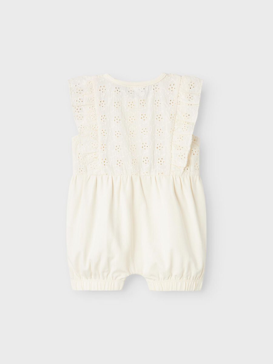 KORTE MOUWEN PLAYSUIT