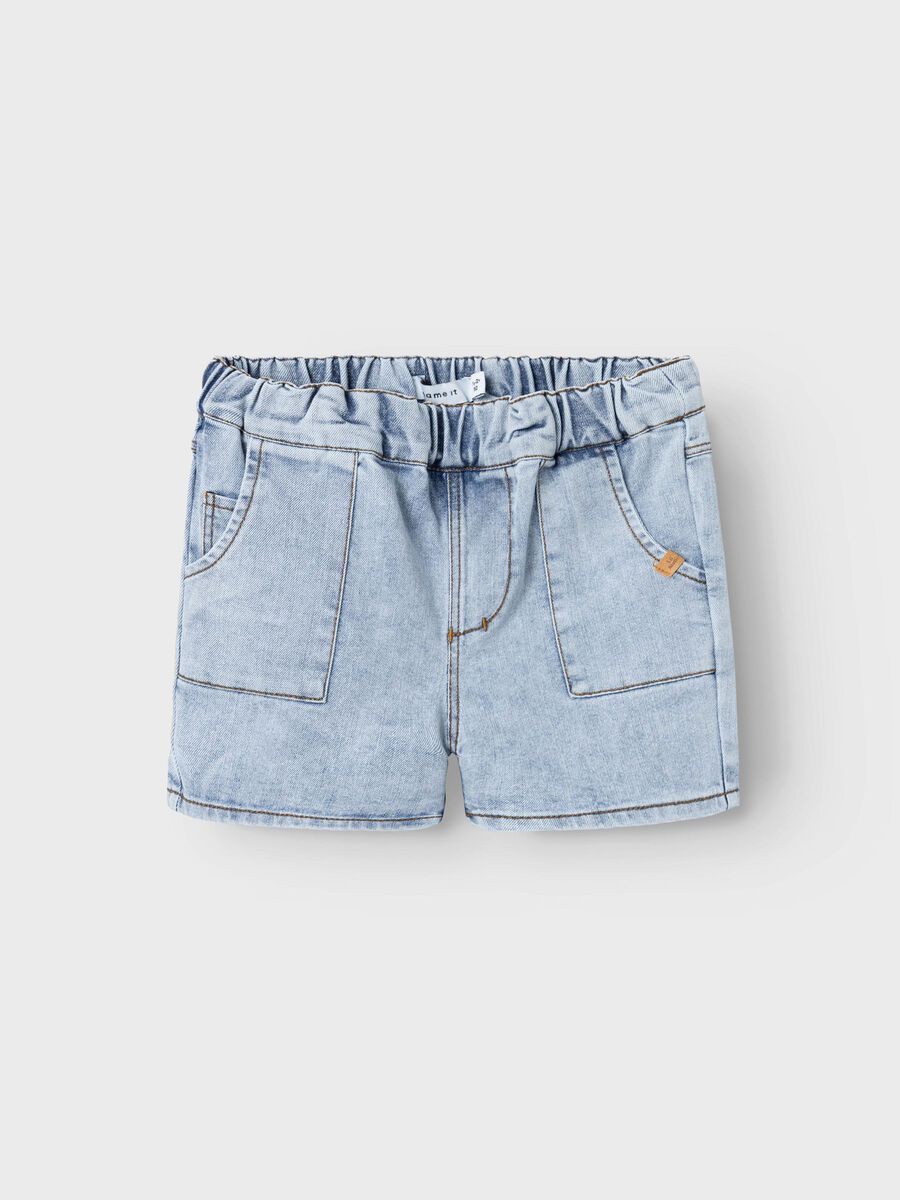 BAGGY FIT DENIM SHORT