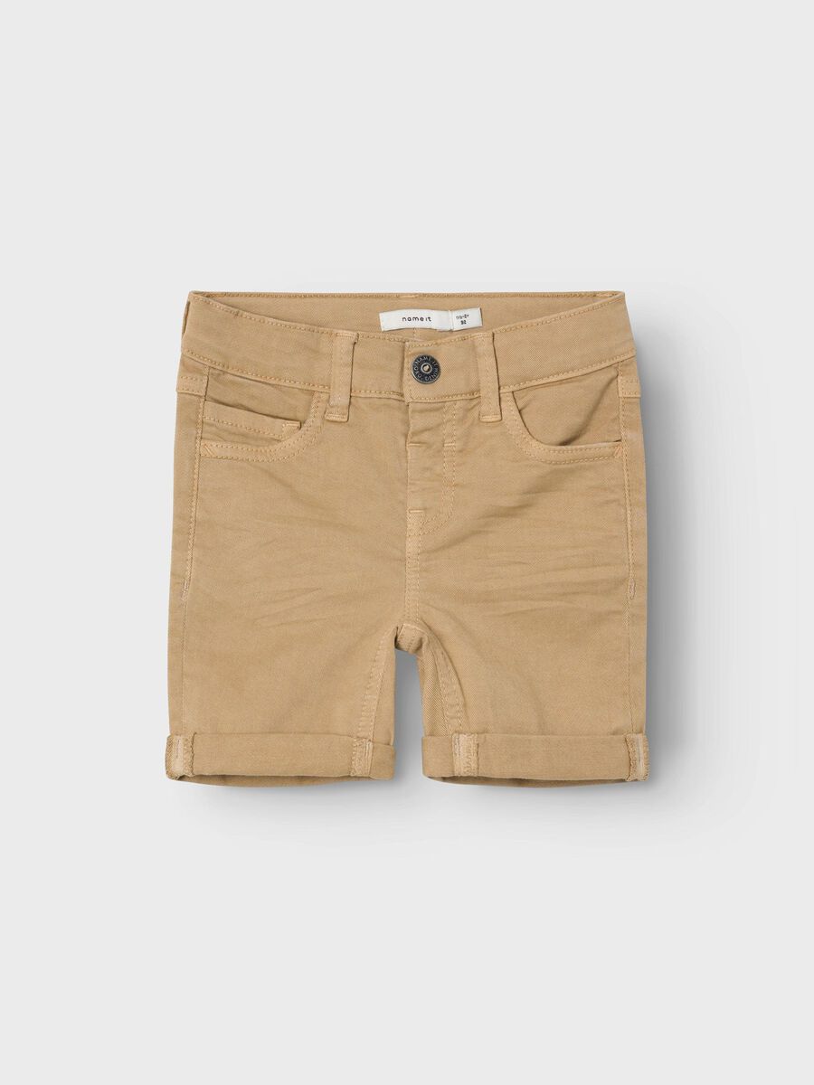 SLIM-FIT LANG SHORTS