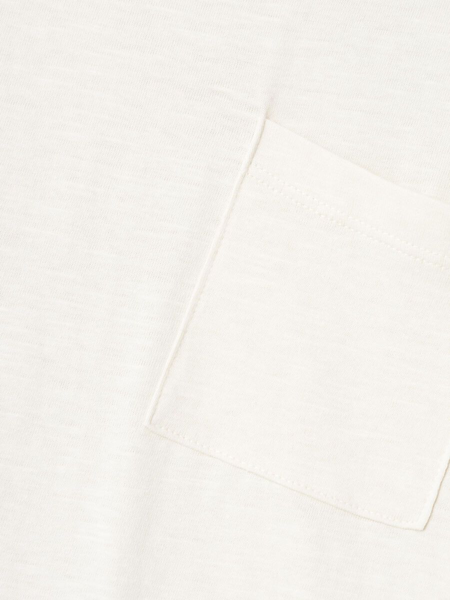 BOX FIT TOP MET LANGE MOUWEN