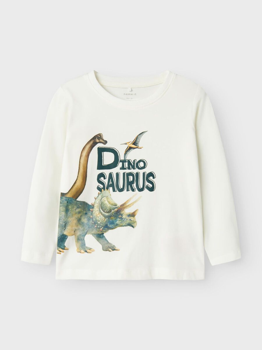 REGULAR FIT TOP MET LANGE MOUWEN