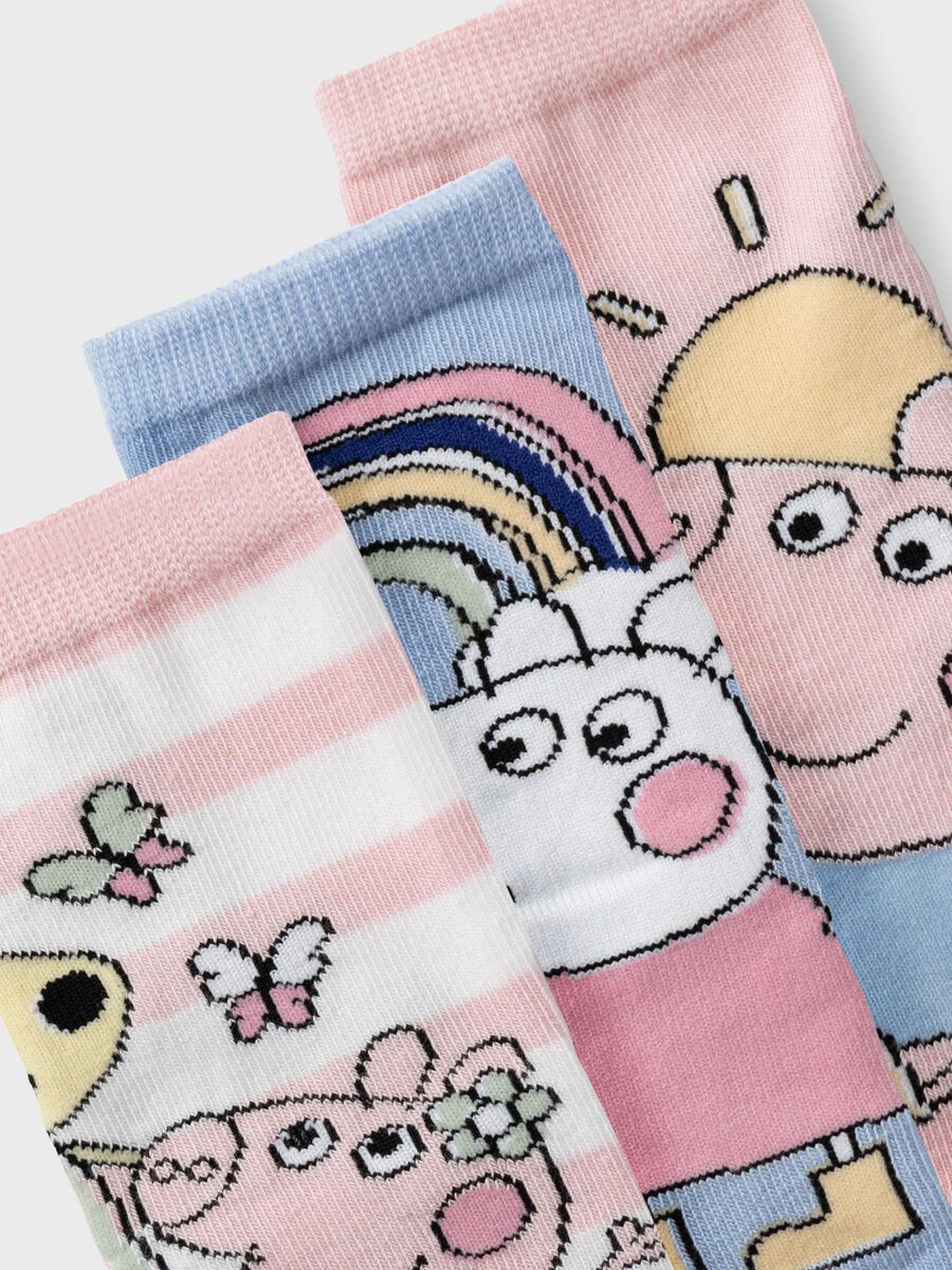 PEPPA PIG 3-PACK SOKKEN