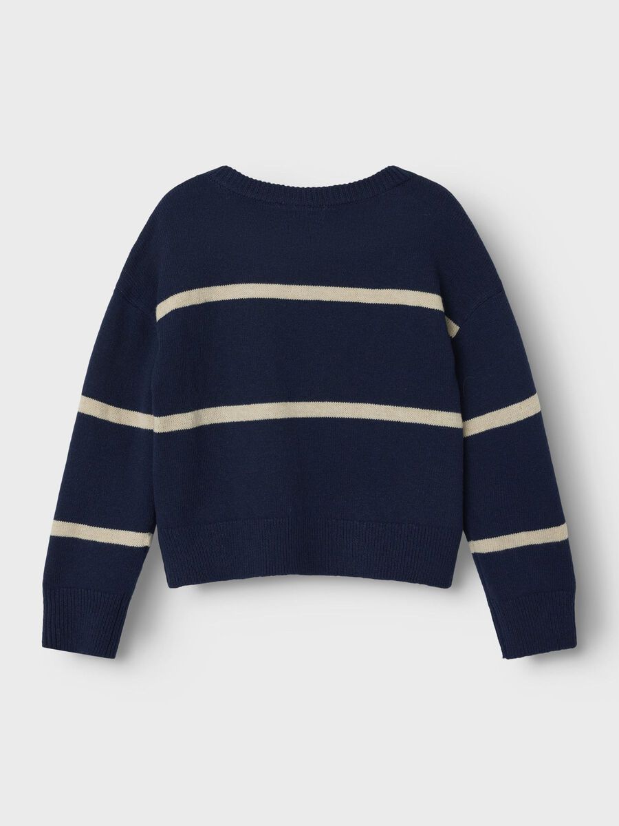 BOXY FIT GEBREIDE TRUI