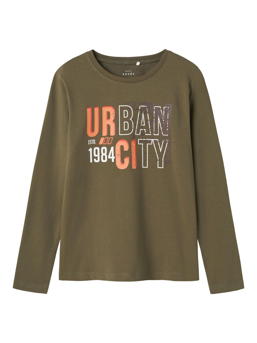 PRINT TOP MET LANGE MOUWEN