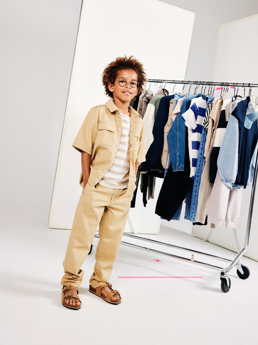 OVERSIZED TWILL OVERHEMD