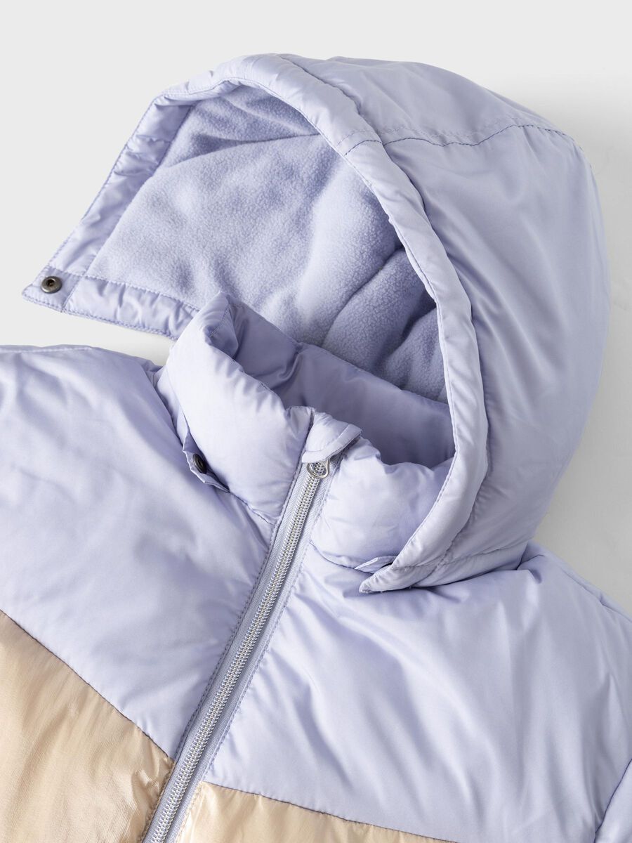 FOLIEPRINT GEWATTEERDE JAS