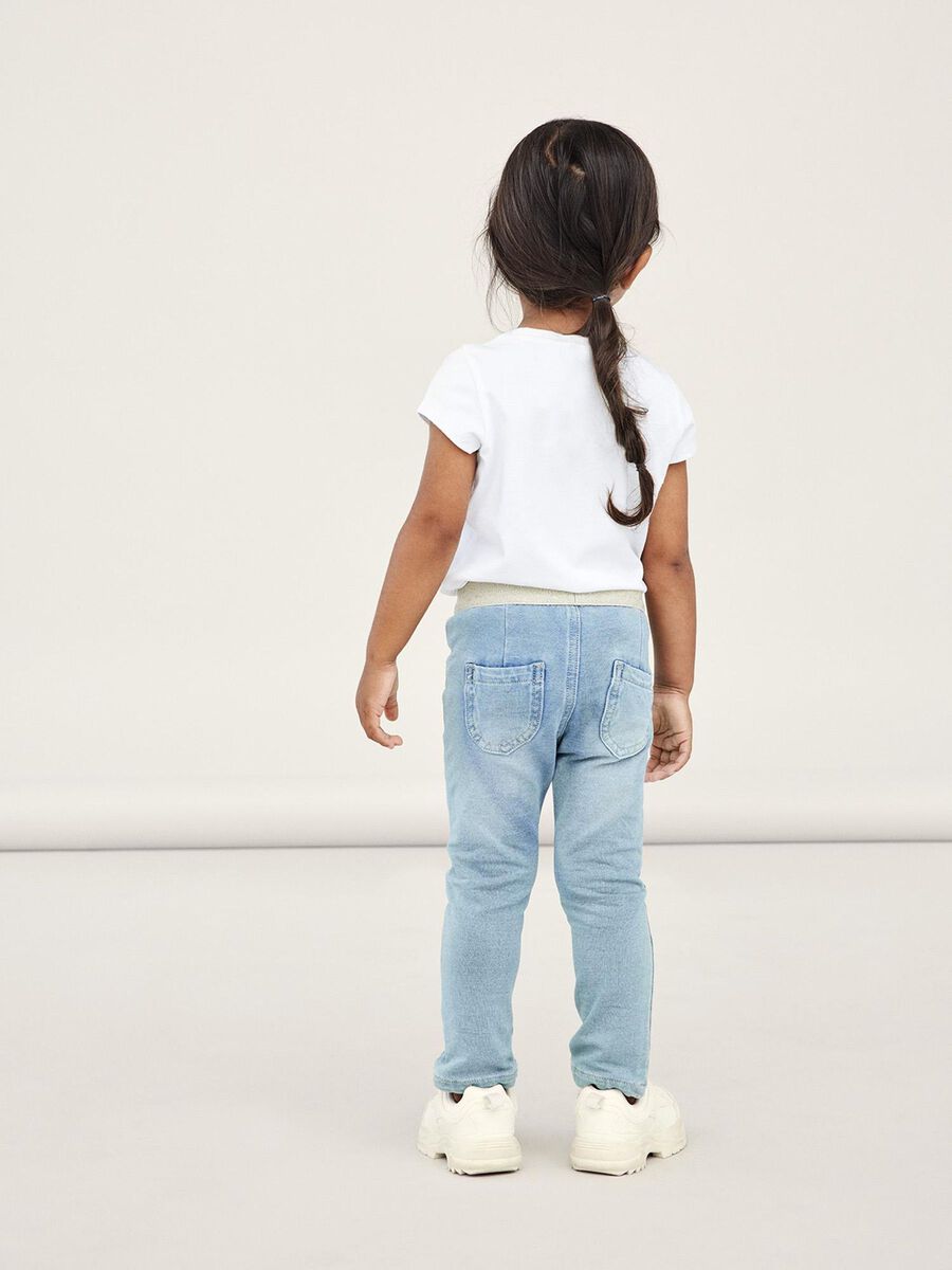 SLIM-FIT DENIM LEGGING