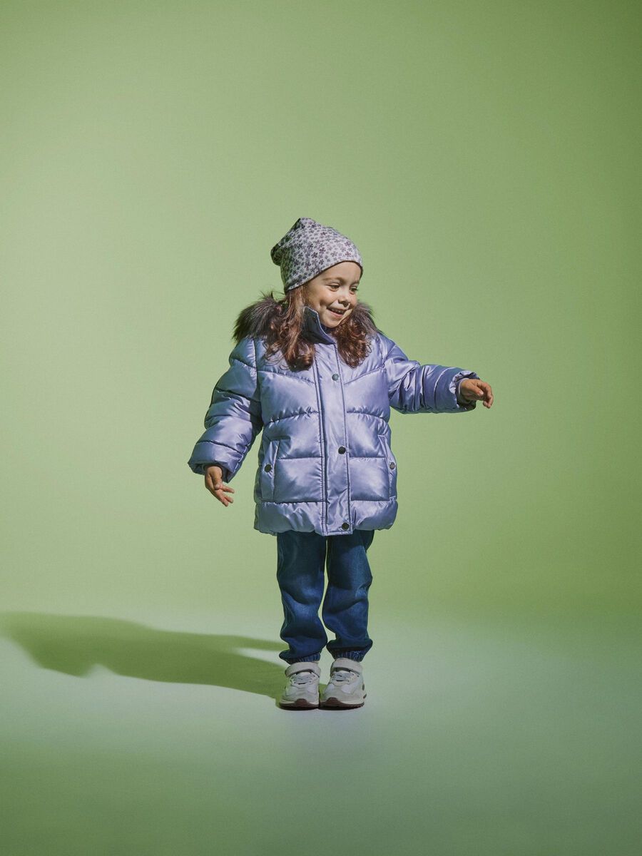 IMITATIEBONT GEWATTEERDE JAS