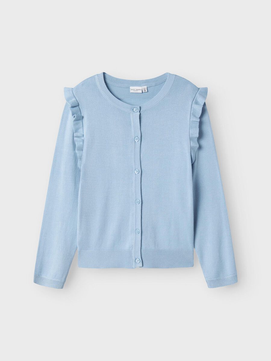 LANGE MOUWEN GEBREID VEST