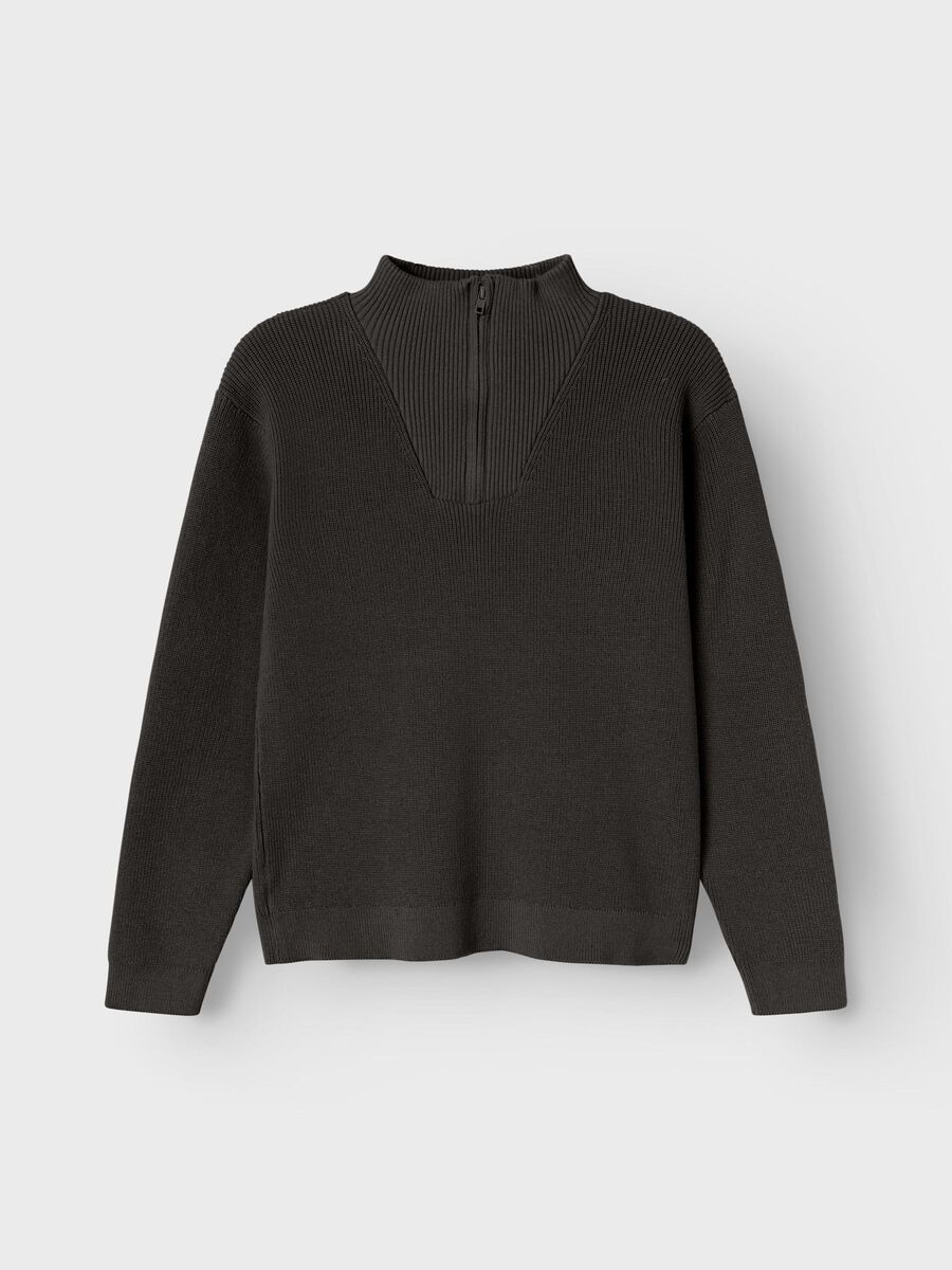 REGULAR FIT GEBREIDE TRUI