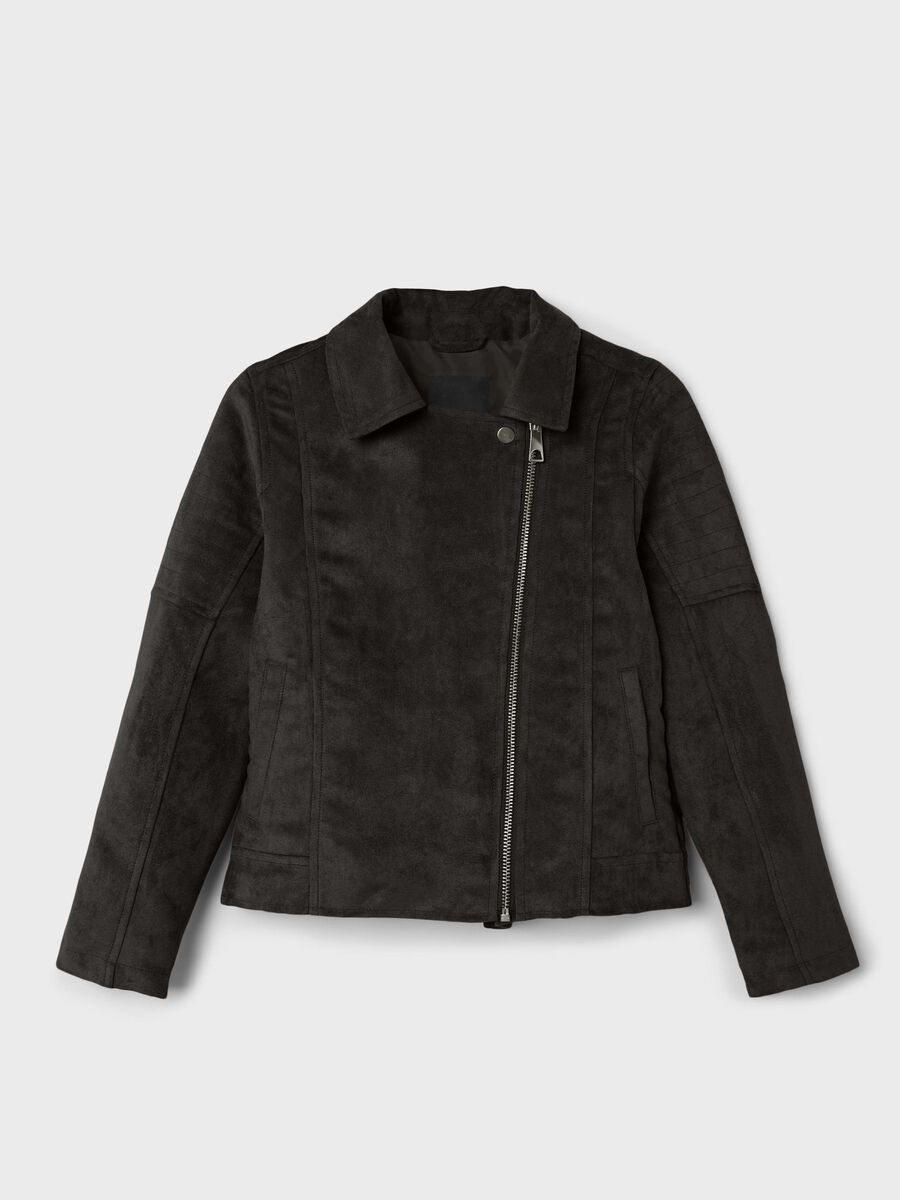 FAUX SUÈDE JAS