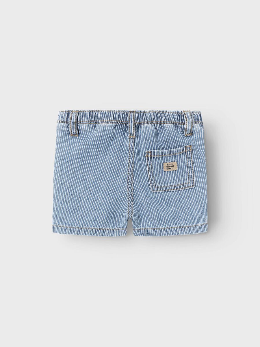 REGULAR FIT DENIM SHORT